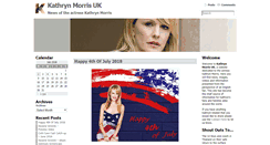 Desktop Screenshot of kathryn-morris.co.uk
