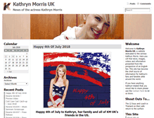 Tablet Screenshot of kathryn-morris.co.uk